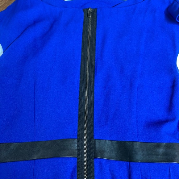 Royal blue sleeveless dress - Picture 4 of 4